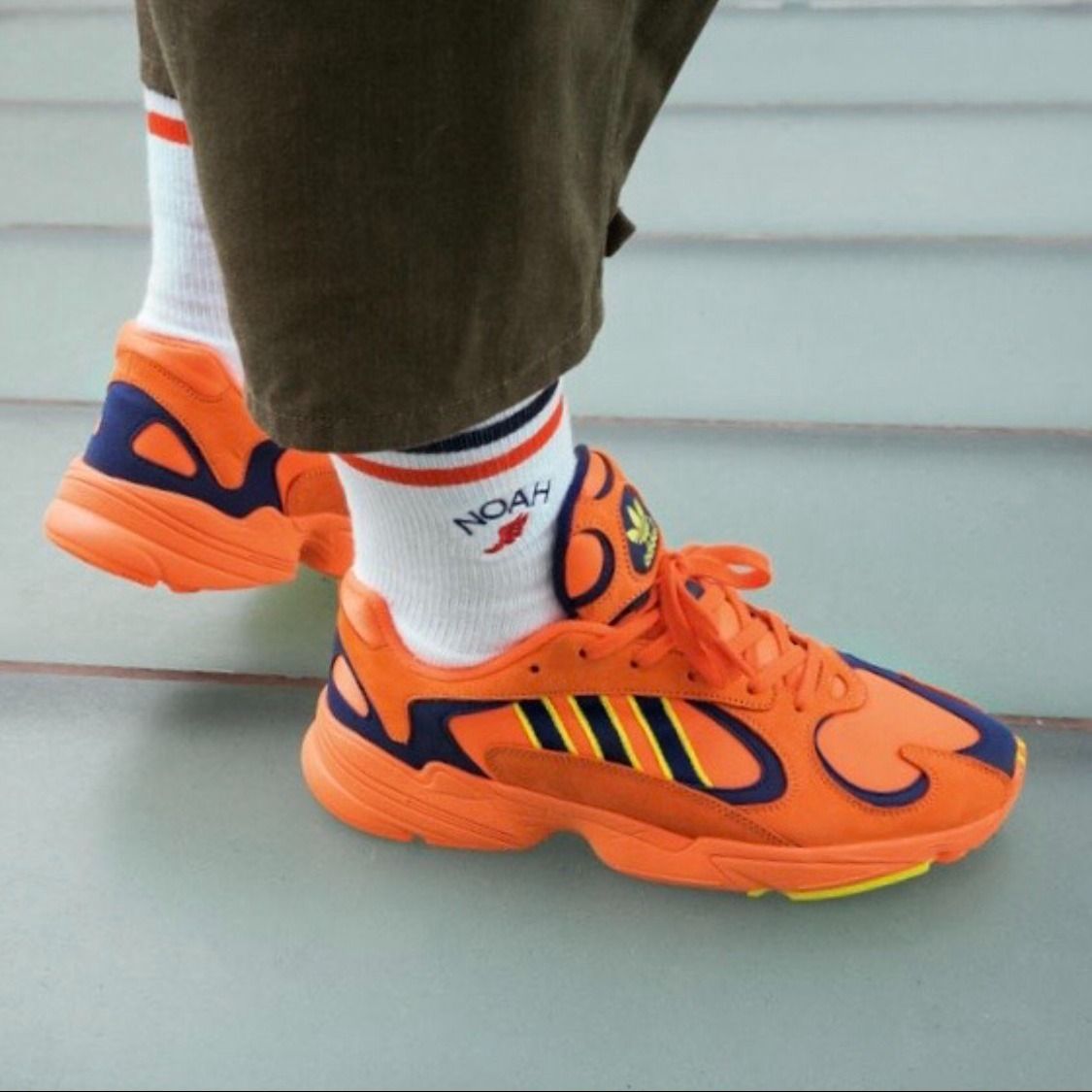 Adidas yung store og on feet