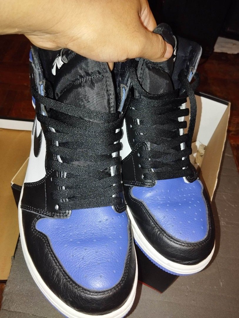 Air Jordan 1 high Royale toe lightly used size us 9.5 uk 8.5