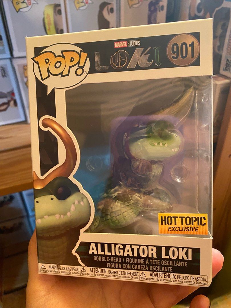 Alligator Loki Funko Pop!, Hobbies & Toys, Toys & Games on Carousell