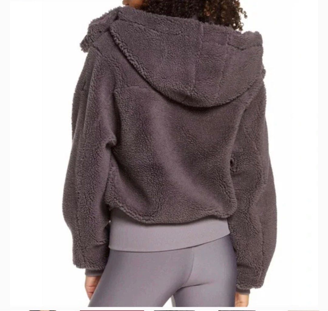 ALO Yoga, Jackets & Coats, Alo Yoga Foxy Sherpa Jacket Mauve Pink Size  Medium