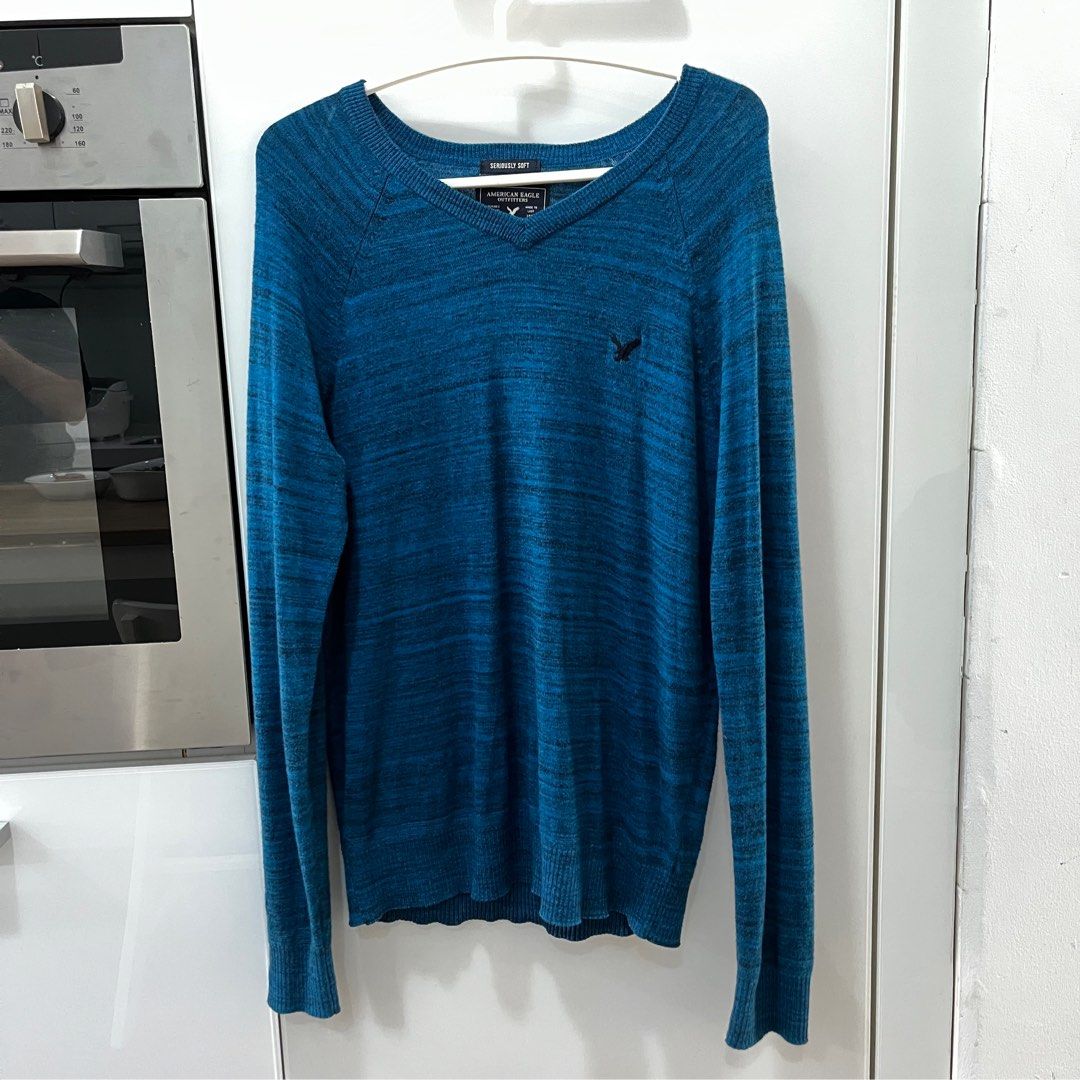 American Eagle Outfitters Sweatshirt Classic Fit SALE Men s