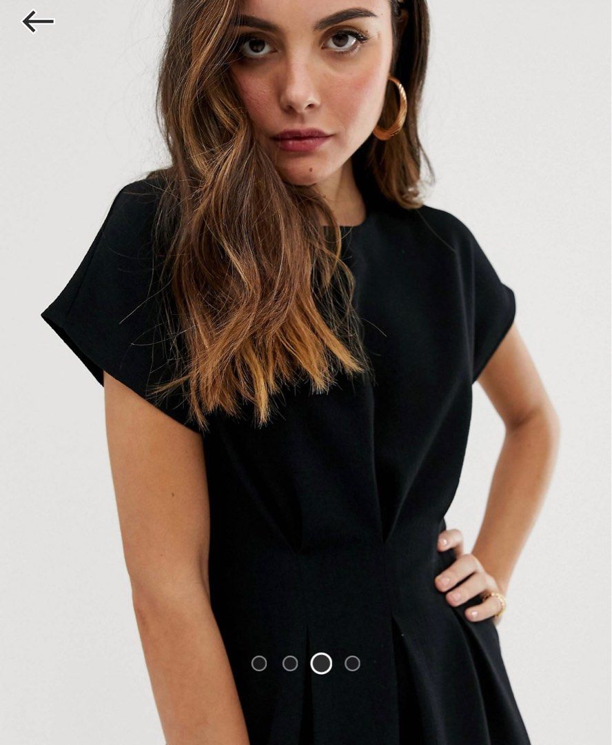Asos black mini dress, Women's Fashion, Dresses u0026 Sets, Dresses on Carousell