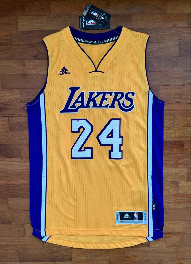 Men's Los Angeles Lakers Kobe Bryant adidas Purple Player Swingman