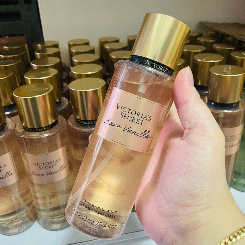 Authentic Victoria's Secret Bare Vanilla (Category: Fragrance & Deodorants) located in Naga. Submitted by TcAnne (Listing ID 1243221111, Image 1). Description: 100% original Victoria's Secret Moneyback if proven fake.