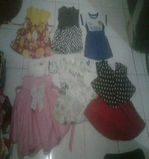 Baju anak cewe 1-5tahun