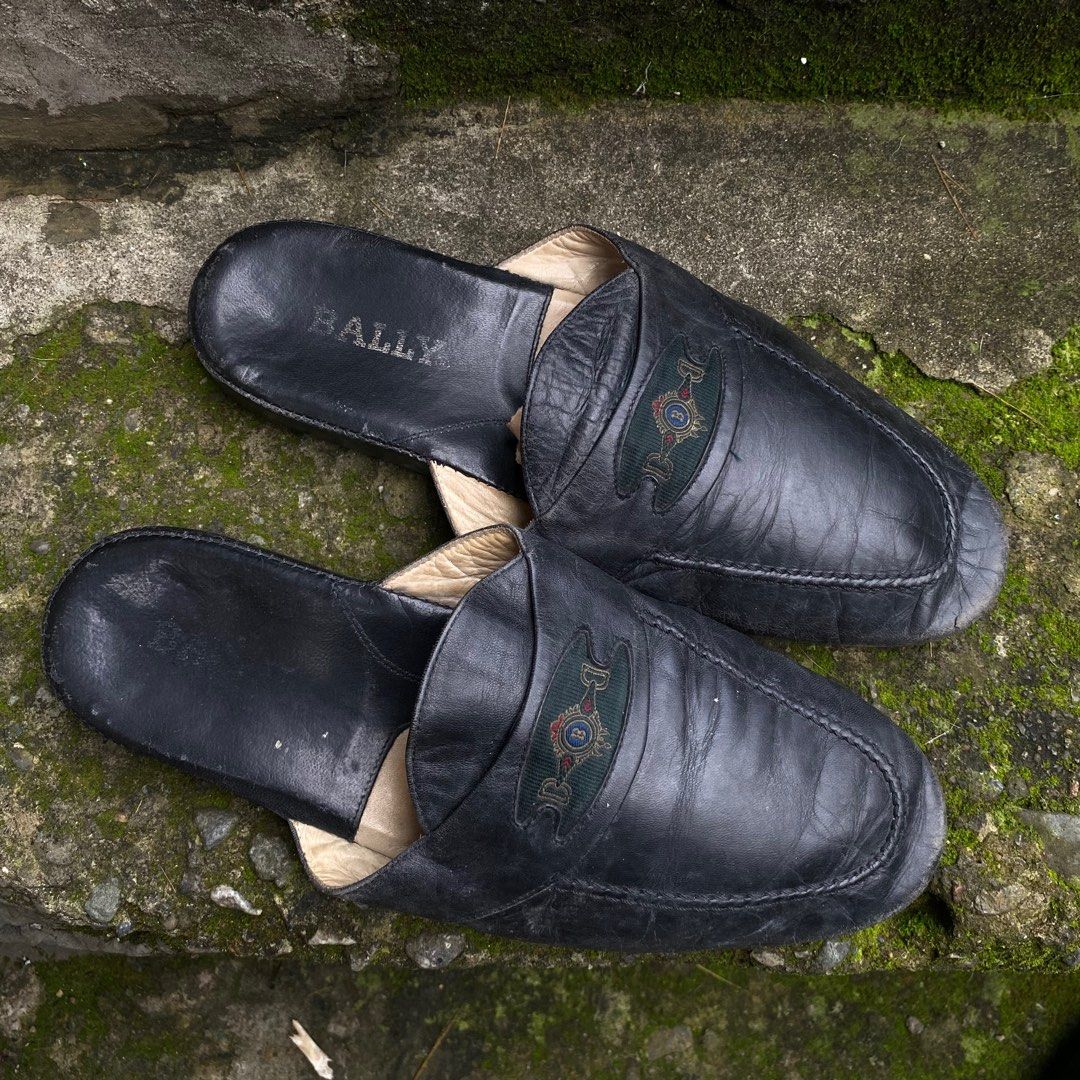 bally slippers mens