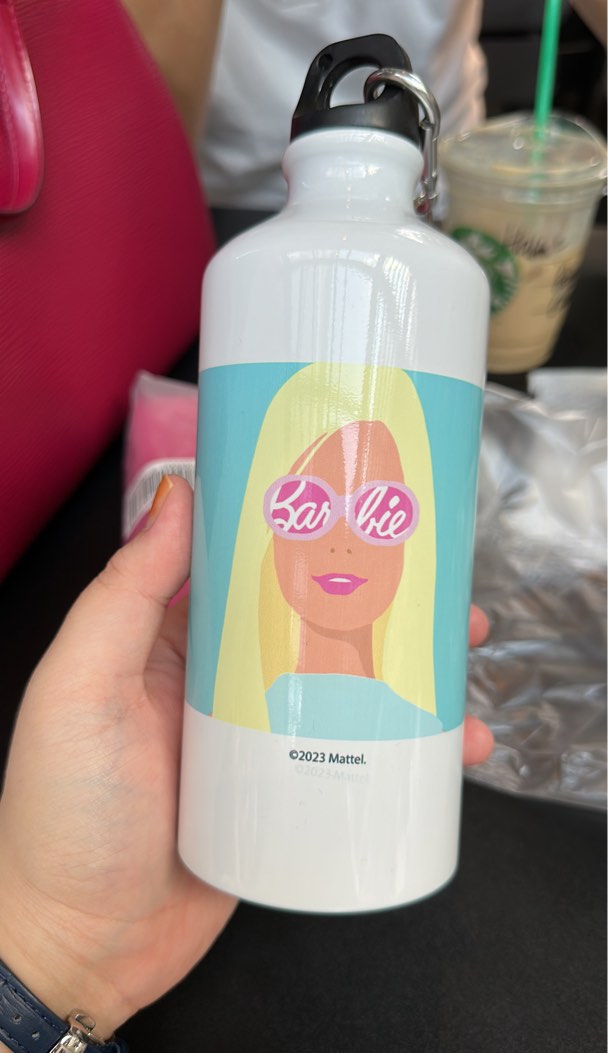 woman face Roblox Water Bottle