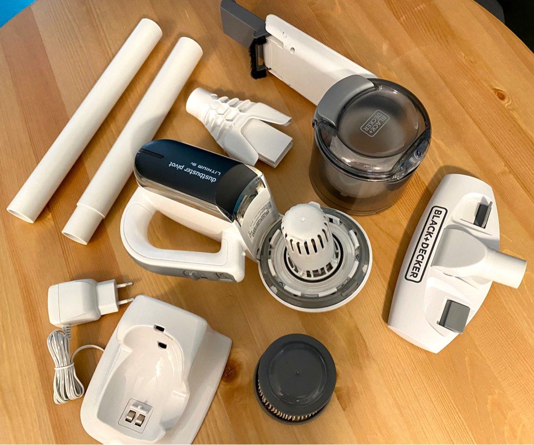 Black + Decker Dustbuster Pivot, TV & Home Appliances, Vacuum Cleaner