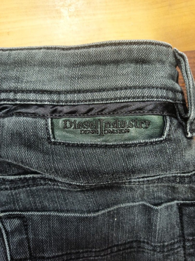 Black Jeans Diesel Brand Size W 32 L 34 Men s Fashion Bottoms