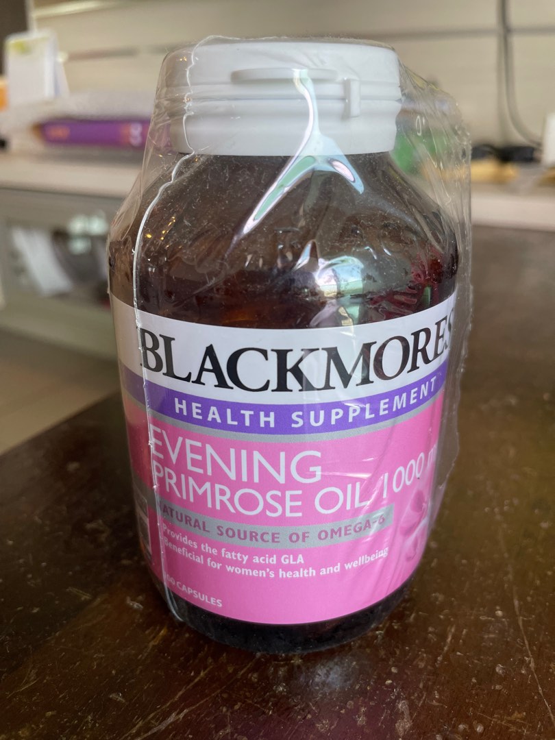 Blackmores Evening Primrose Oil EPO 1000MG 100s, Health & Nutrition