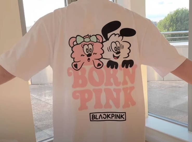 BLACKPINK x VERDY BORN PINK (WHITE T-SHIRT)