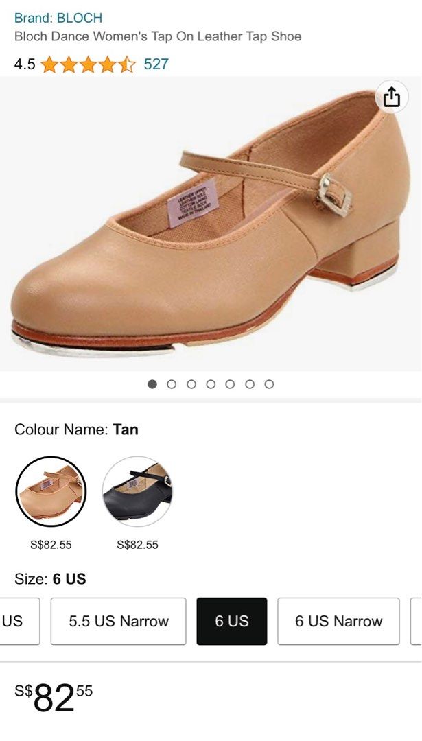 Tap shoes sales size 6 womens