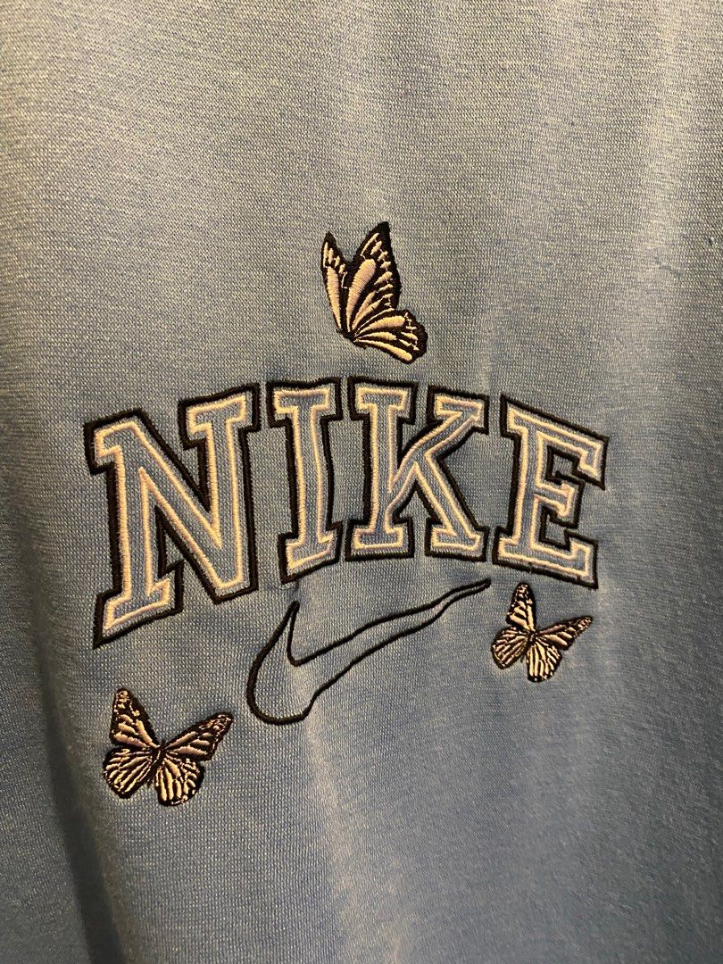 nike butterfly crewneck sweatshirt