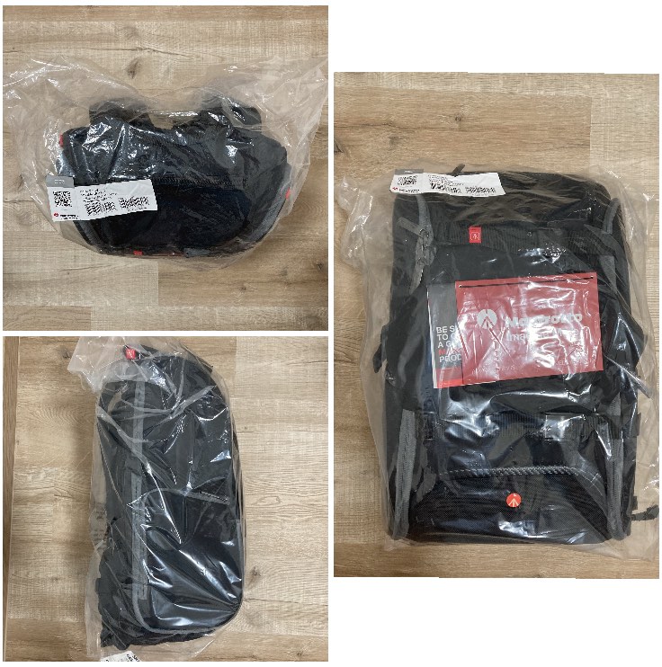 BNIB Manfrotto Advanced Camera & Laptop Backpack (Black colour), Men's