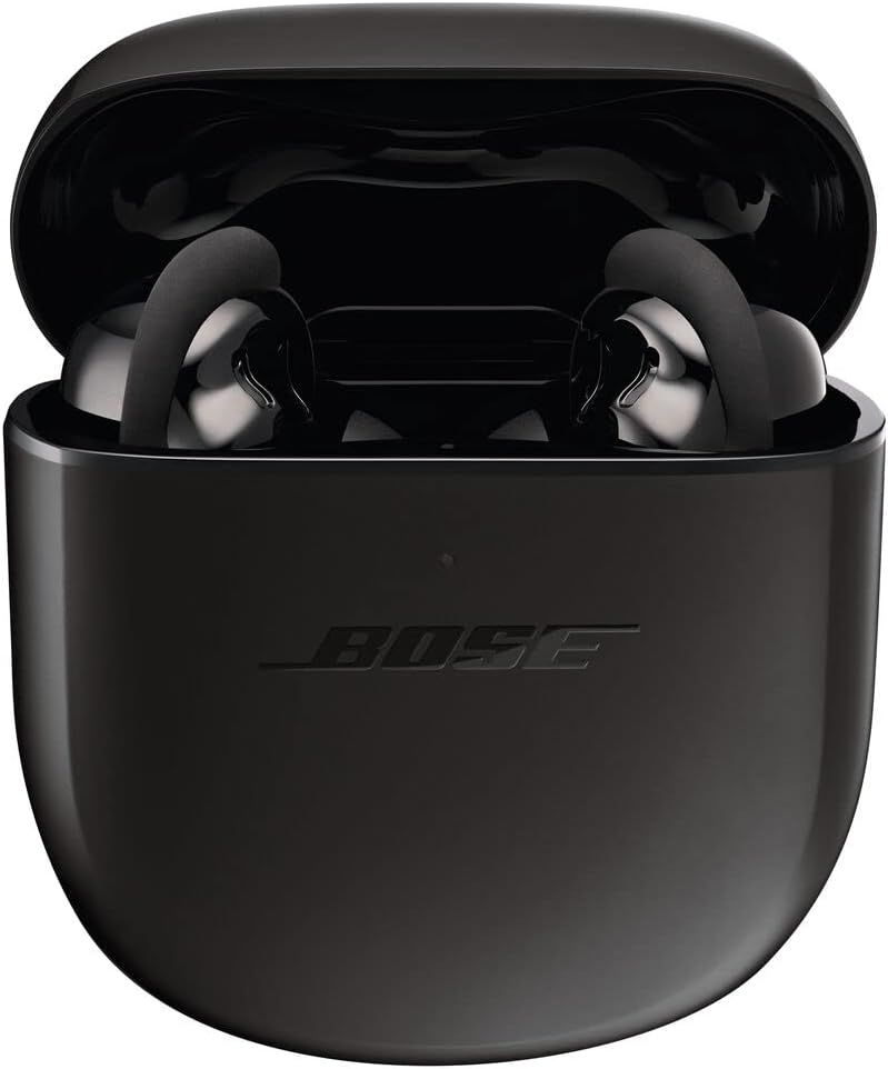 Bose QuietComfort Earbuds II True Wireless Bluetooth In Ear Headphones with Active Noise Cancellation Up to 24 Hours Battery Life IPX4 Water