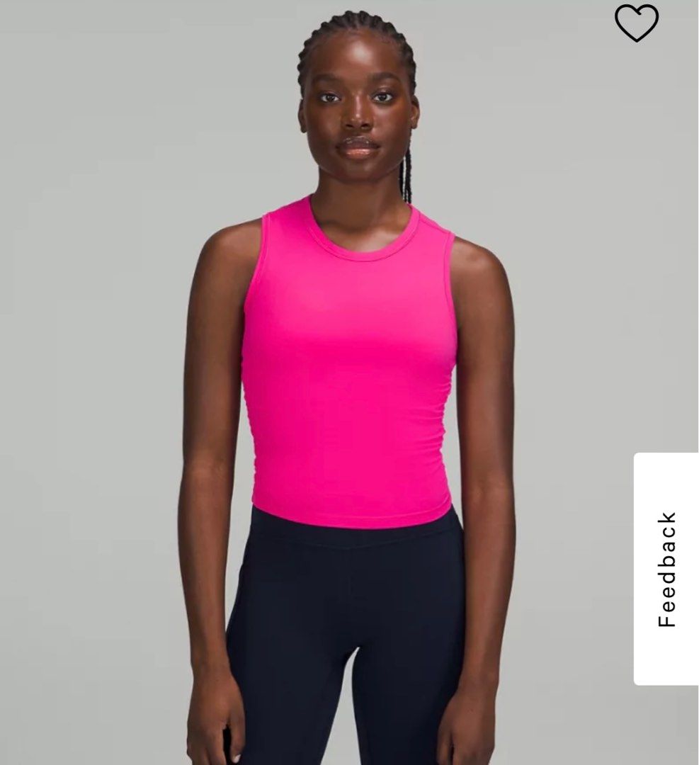 Brand New) Lululemon All It Takes Tank Nulu Top (Sonic Pink Size 4) (BNWT), Women's  Fashion, Activewear on Carousell