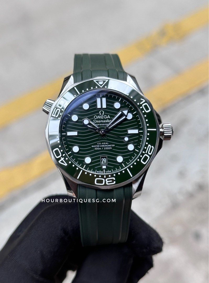 Buy omega shop rubber strap