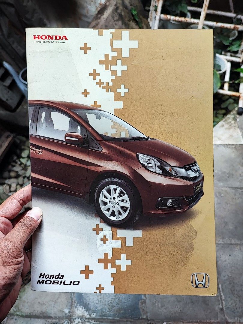 Brosur Leaflet Katalog Official Honda Mobilio, Buku & Alat Tulis