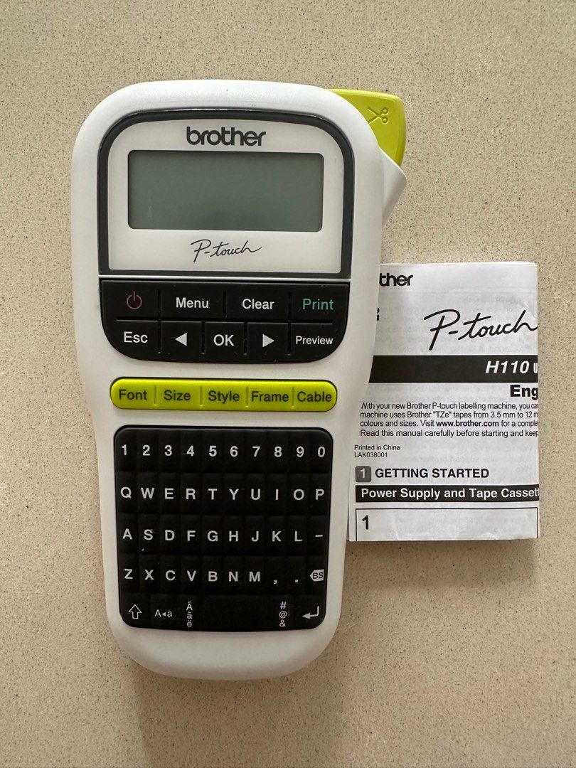 Brother Label Machine Label Maker, Computers & Tech, Printers, Scanners