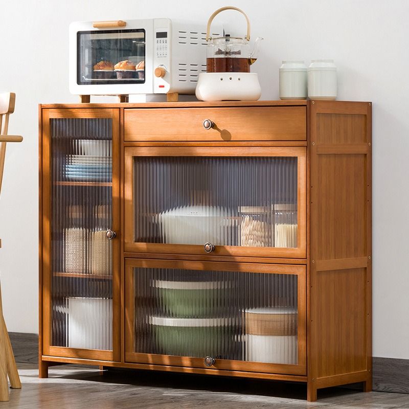 Brown Kitchen Cabinet Storage Cabinet Free Delivery Sideboard Cabinet