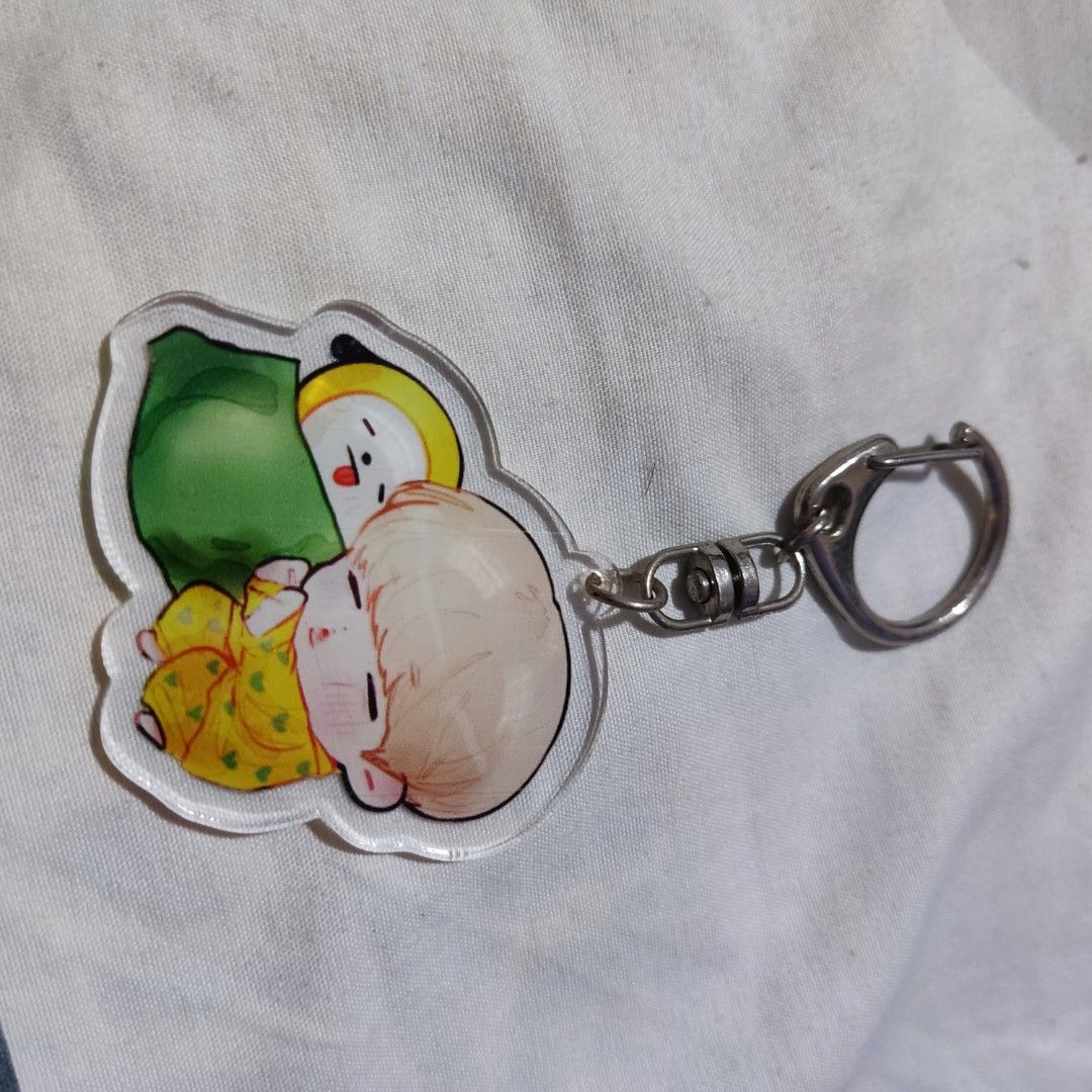BTS jimin chimmy keychain, Hobbies & Toys, Memorabilia & Collectibles