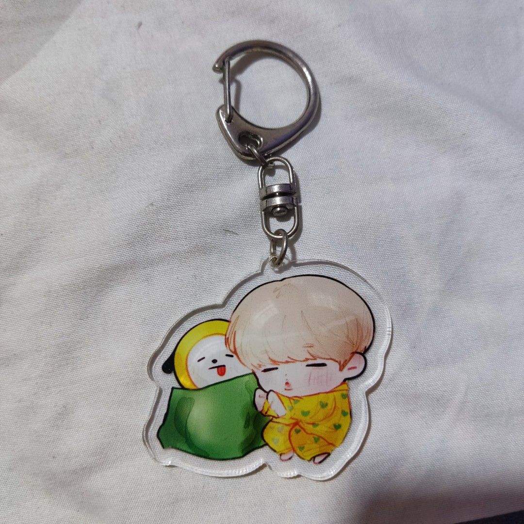 BTS jimin chimmy keychain, Hobbies & Toys, Memorabilia & Collectibles