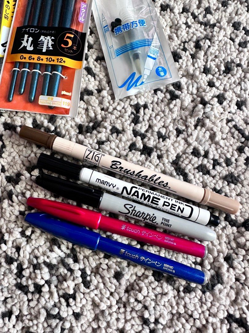 Calligraphy pens and brushes, Everything Else on Carousell