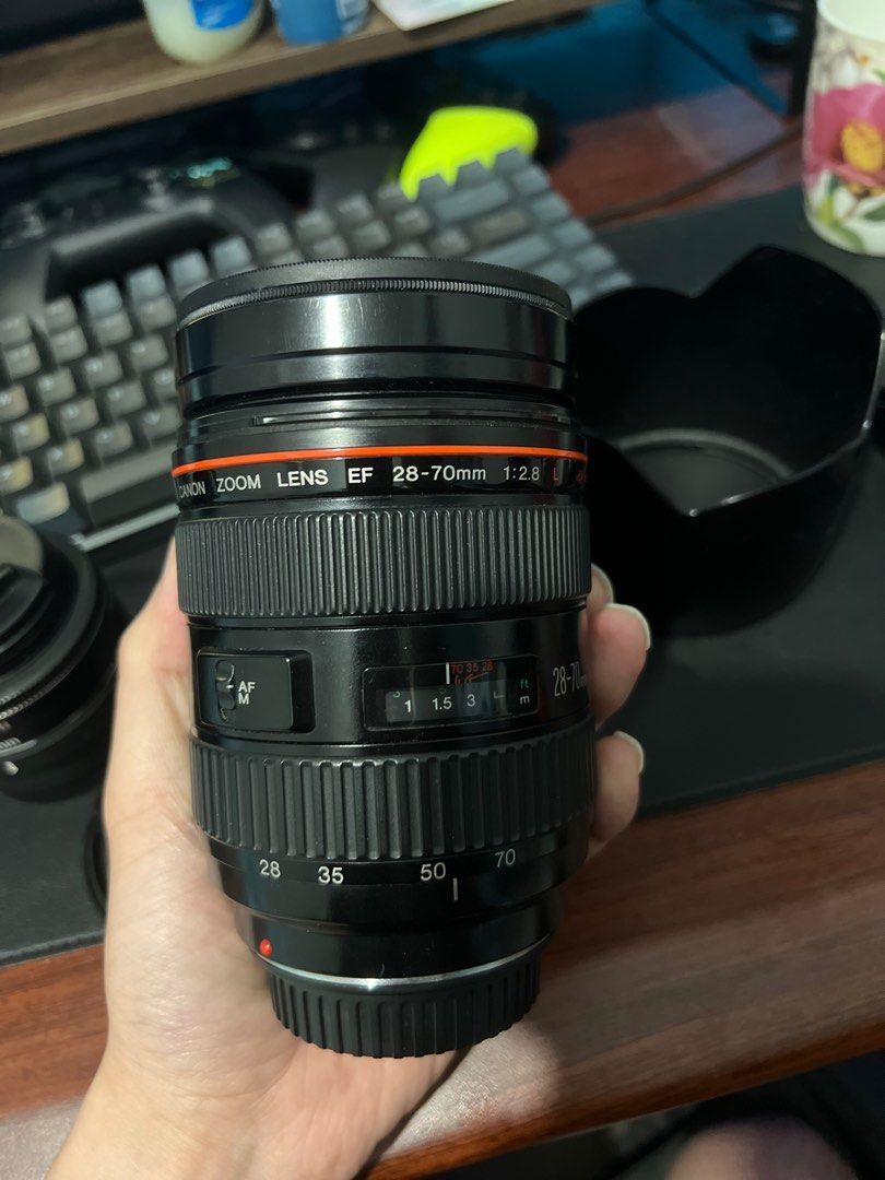 Canon EF 28-70mm f2.8L USM 紅圈鏡王, 攝影器材, 鏡頭及裝備- Carousell