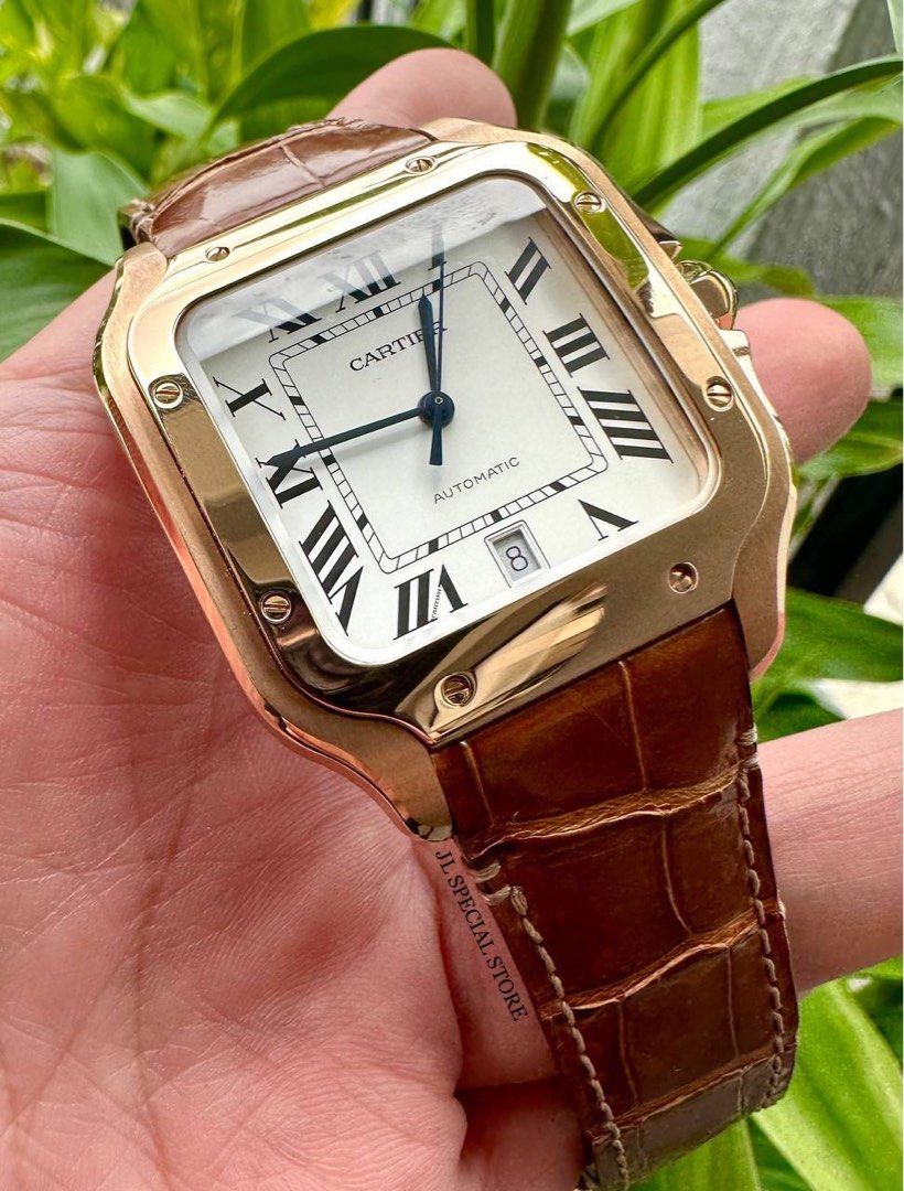 Cartier Santos de Cartier Large Rose Gold