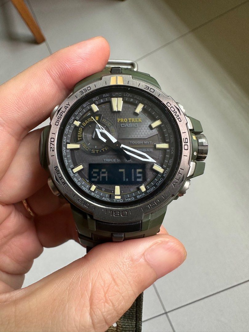 Casio protrek top prw 6100y