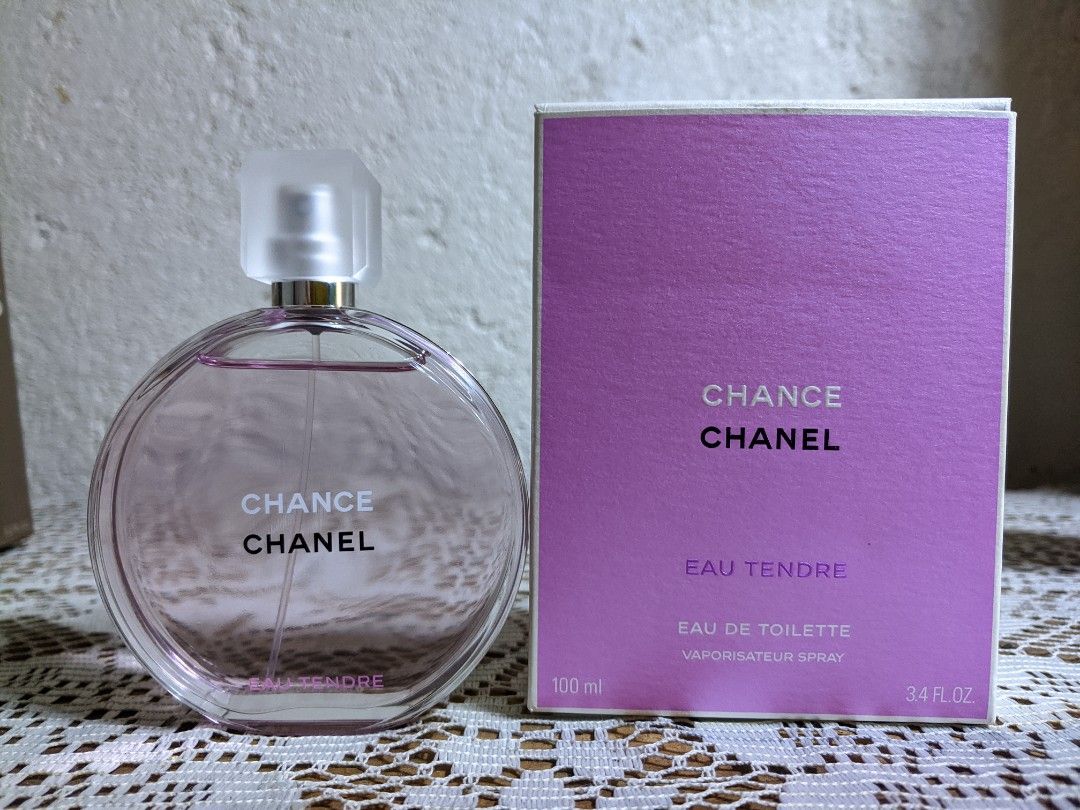 Chanel Chance Eau Tendre EDT 100ml, Beauty & Personal Care