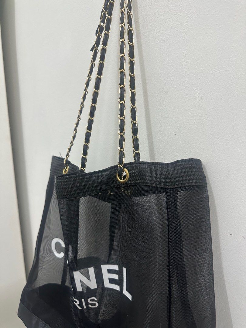 chanel mesh tote bag, Women's Fashion, Bags & Wallets, Tote Bags on  Carousell