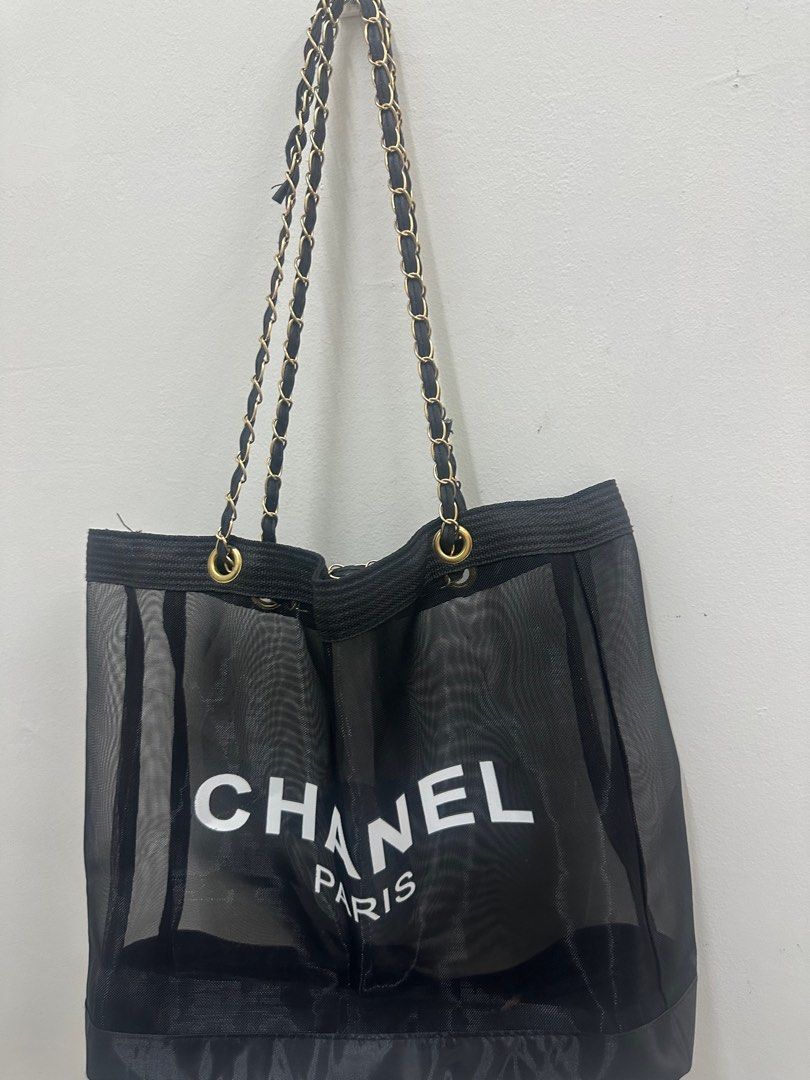 Chanel mesh clearance tote
