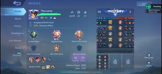 Mobile Legends Account High Elo, Video Gaming, Video Games, Others on  Carousell