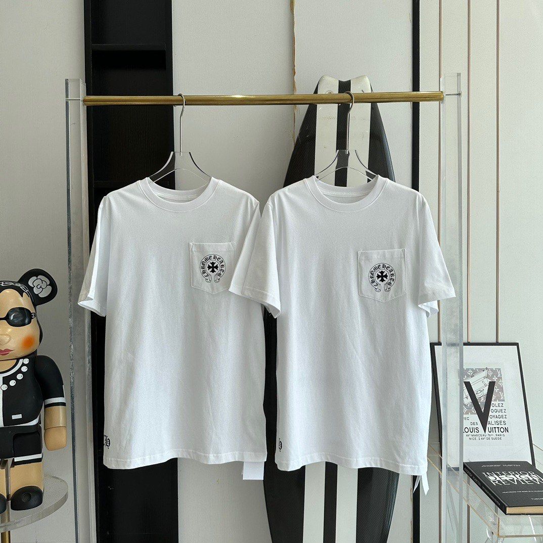 CHROME HEARTS T-SHIRT/TEE (All sizes available), Luxury, Apparel on  Carousell