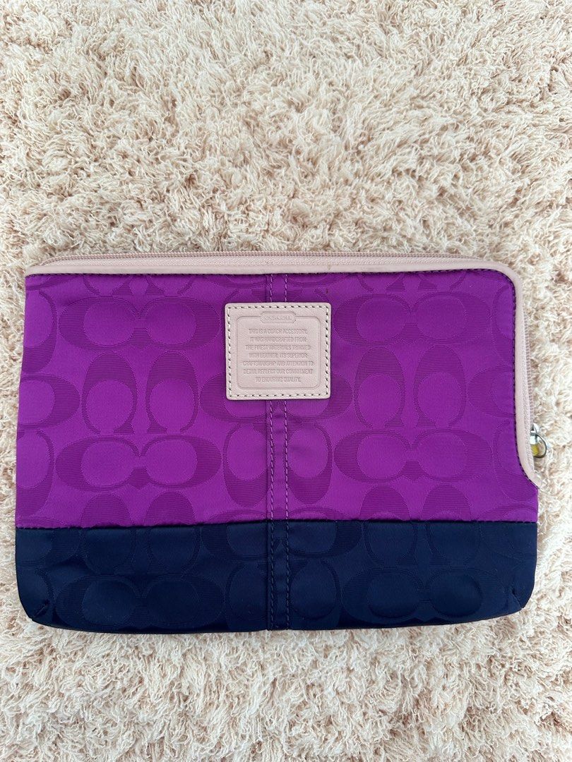 Coach authentic pouch, Women's Fashion, Bags & Wallets, Purses