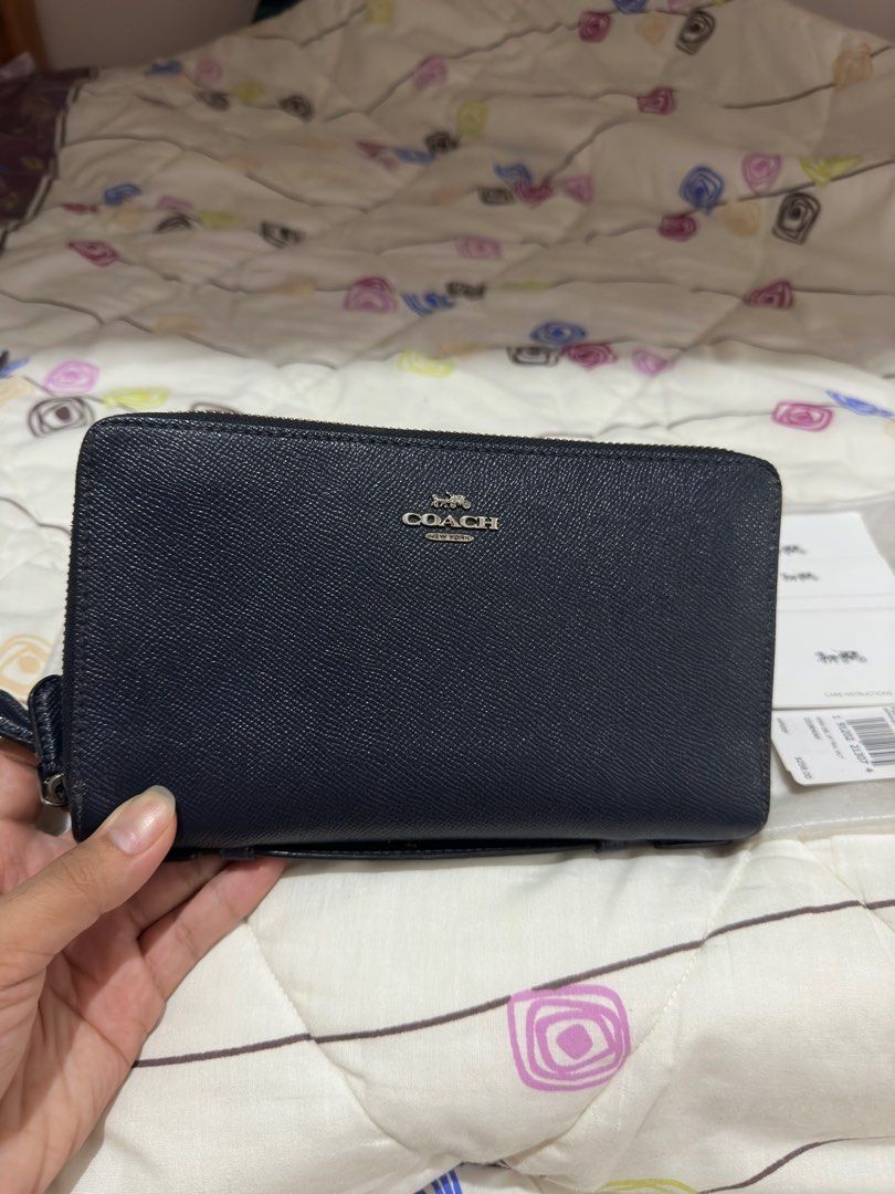 Coach Double Zip Travel Wallet on Carousell