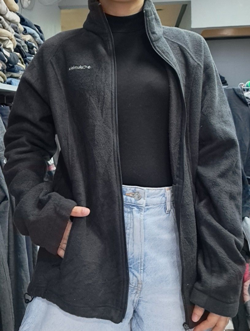 Dark gray shop columbia jacket