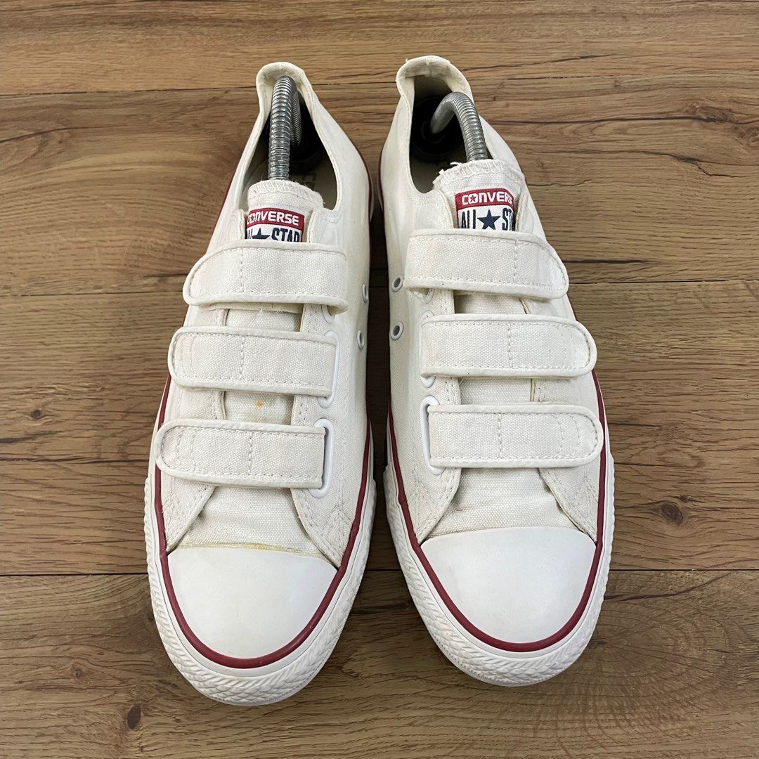 Converse velcro 9.5uk Luxury Sneakers Footwear on Carousell