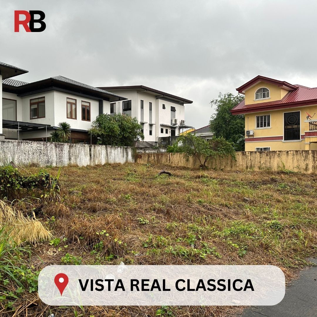 Corner lot for sale Vista Real Classica near Tivoli Royale Don Antonio