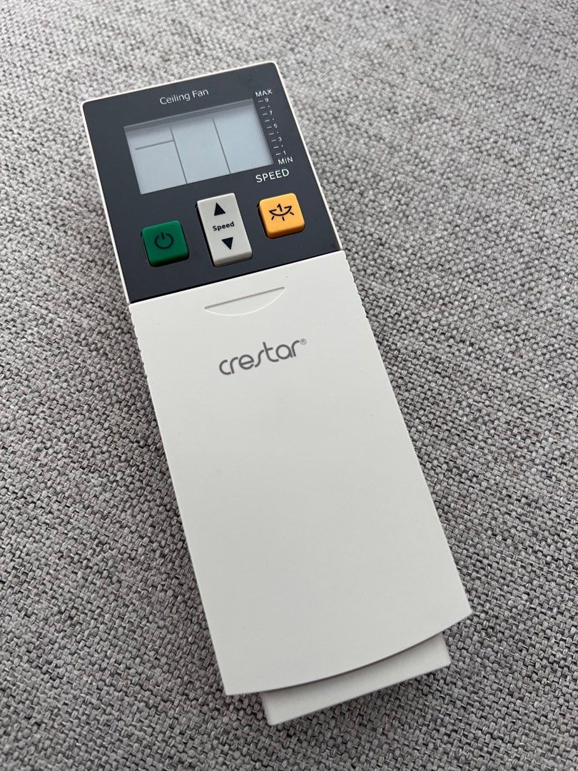 Crestar ceiling fan remote, Furniture & Home Living, Lighting & Fans