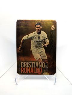 Cristiano Ronaldo & Lionel Messi Holographic Trading Card CR7 X