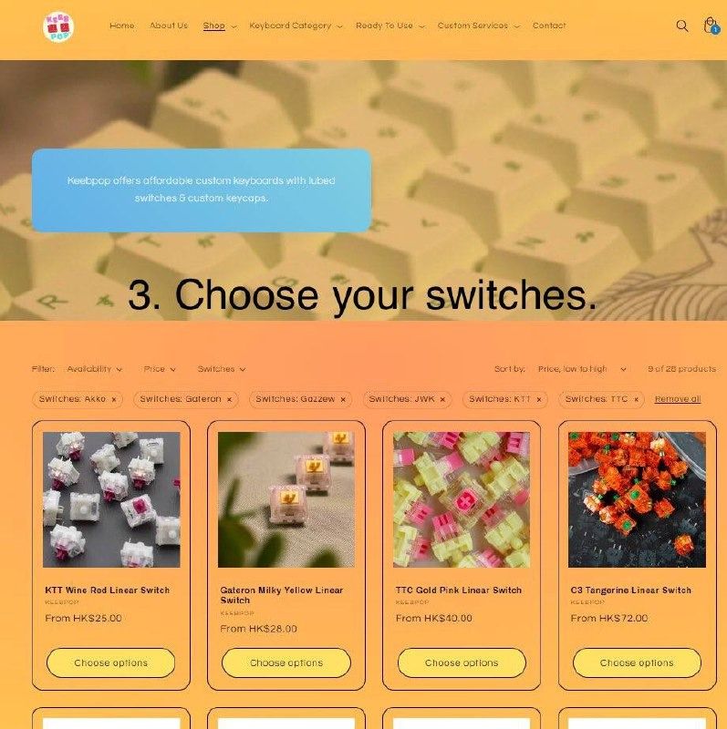 Custom Keyboard Building Service, 電腦＆科技, 電腦周邊及配件, 電腦鍵盤及相關產品 - Carousell