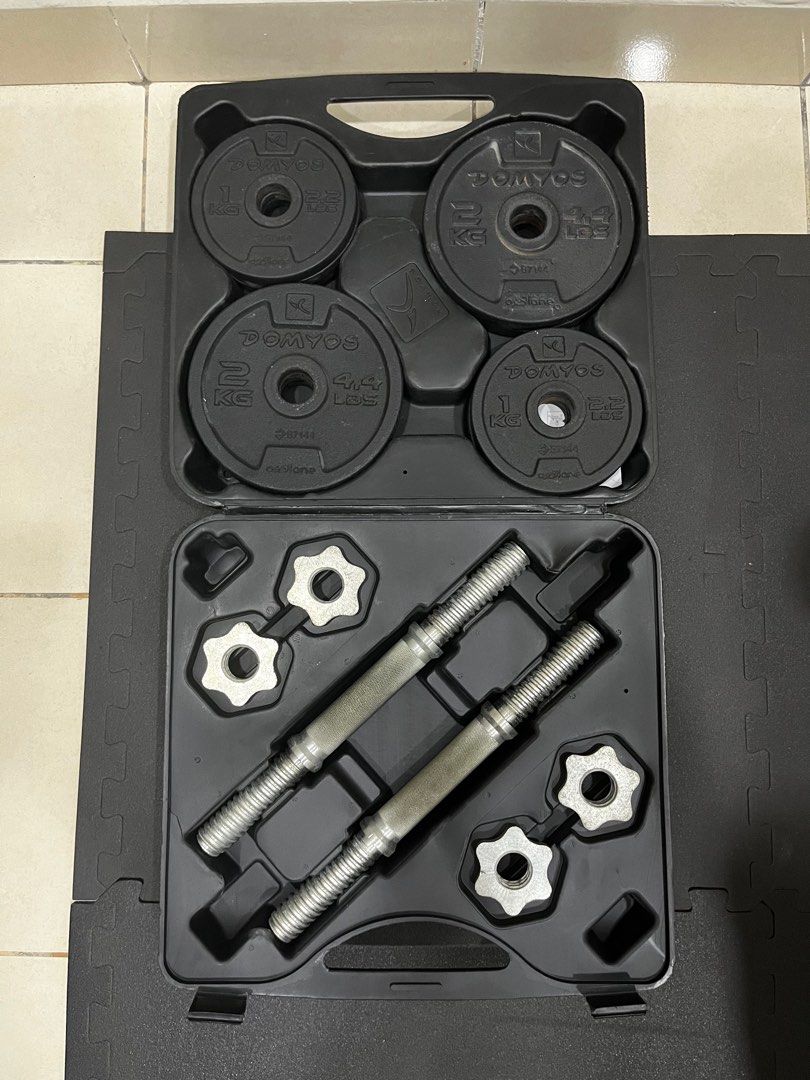 Domyos dumbbell online set 20kg