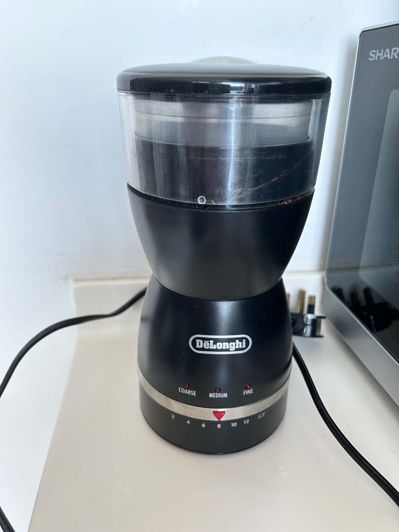 DeLonghi Electric Coffee Grinder 90G capacity, TV & Home Appliances