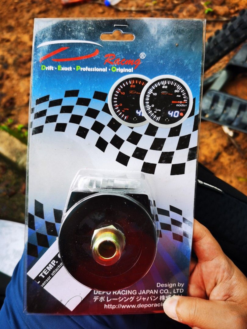 Depo Racing 4 in 1 Boost Gauge, Car Accessories, Electronics & Lights ...