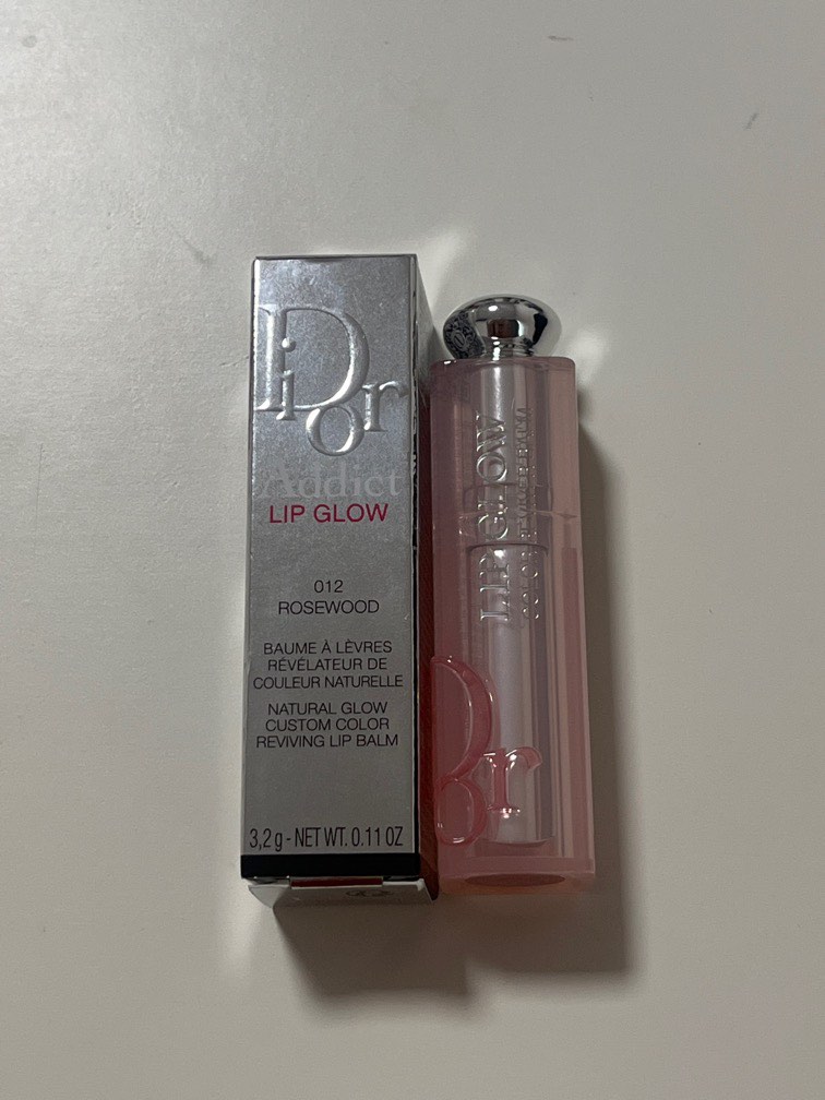 dior addict lip glow lip balm, 012 rosewood, Beauty & Personal Care