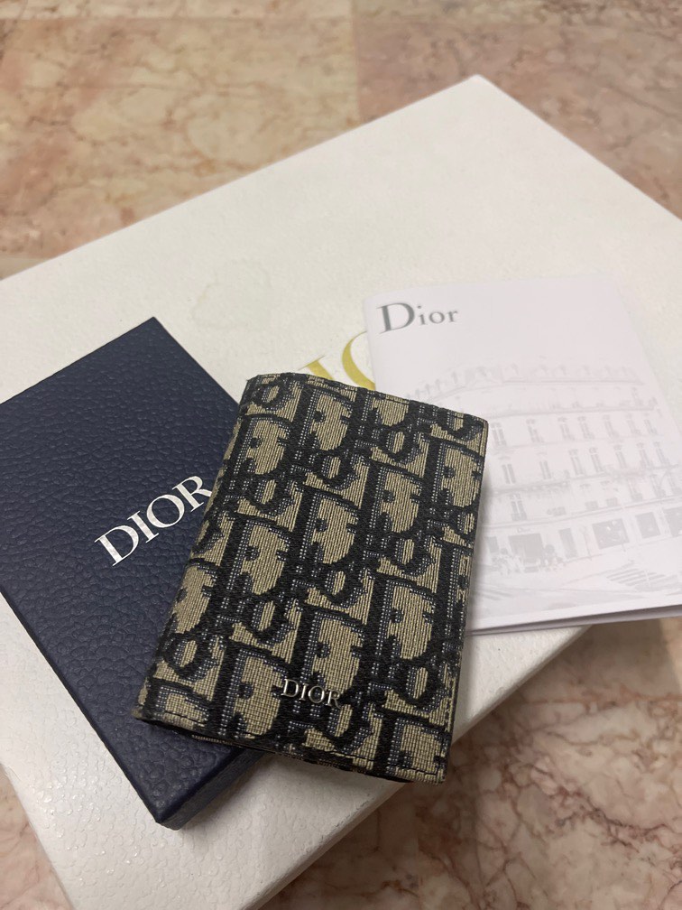 Dior business card holder, Men's Fashion, Watches & Accessories