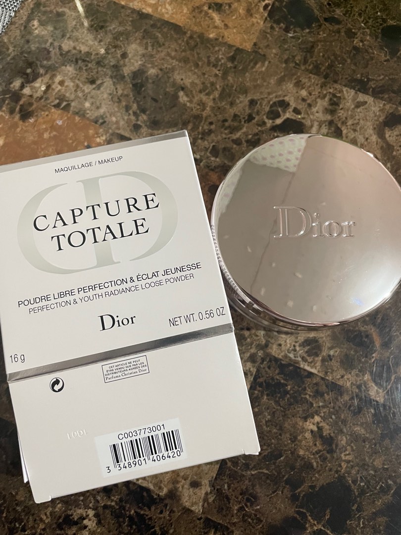 dior capture totale perfection & youth radiance loose powder