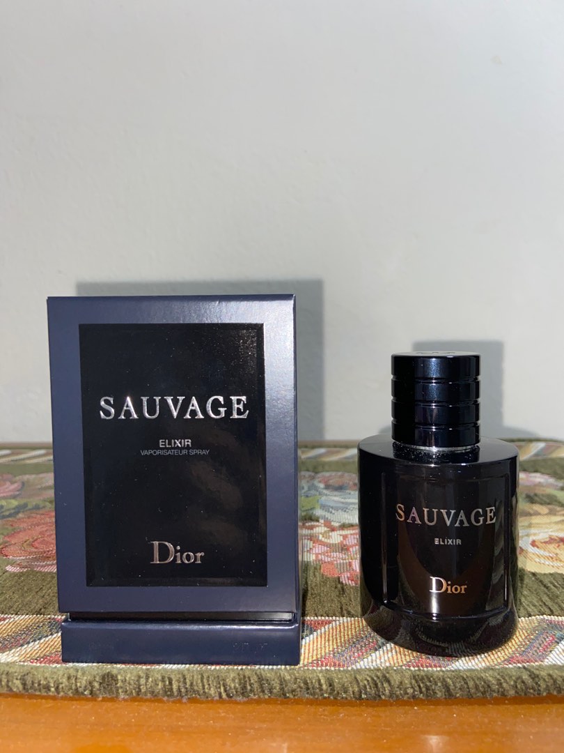 Dior Sauvage Elixir 60ml Beauty  Personal Care Fragrance  Deodorants on  Carousell